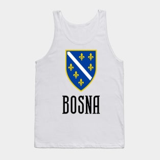 Bosna Bosnian Coat of Arms Tank Top